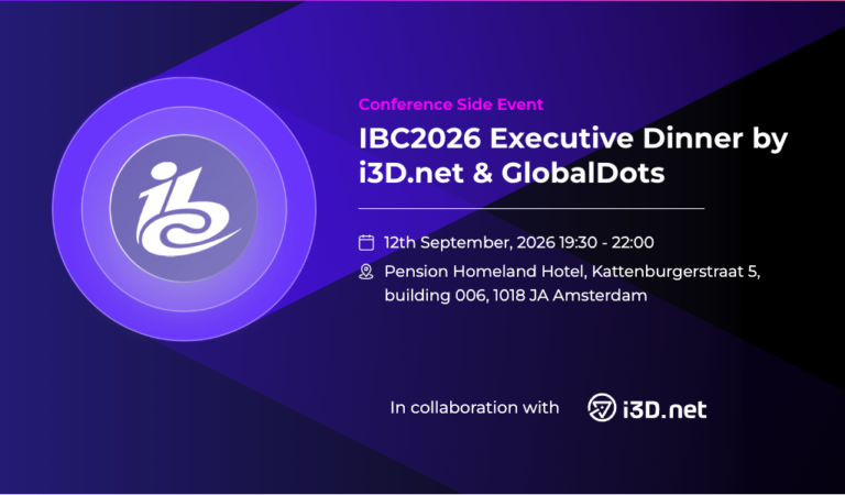 IBC2026 Executive Dinner by i3D.net & GlobalDots