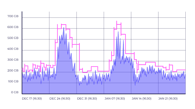 Cloud Storage Auto-scaler